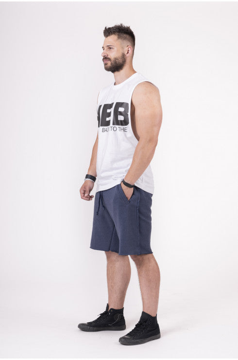 BACK TO THE HARDCORE TANK TOP WHITE 144