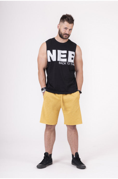 BACK TO THE HARDCORE TANK TOP BLACK 144