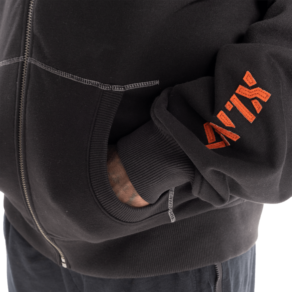 1.2 LBS HOODIE, BLACK