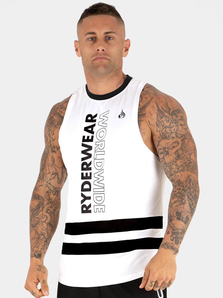 EVO MESH BALLER TANK WHITE