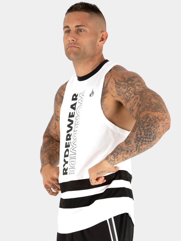 EVO MESH BALLER TANK WHITE