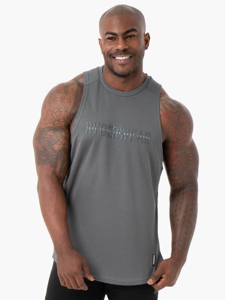 ENERGY MESH BALLER TANK CHARCOAL