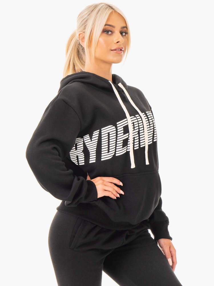 BLOCK OVERSIZED HOODIE