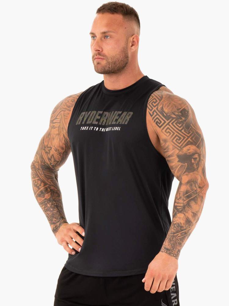STRENGTH BALLER TANK BLACK