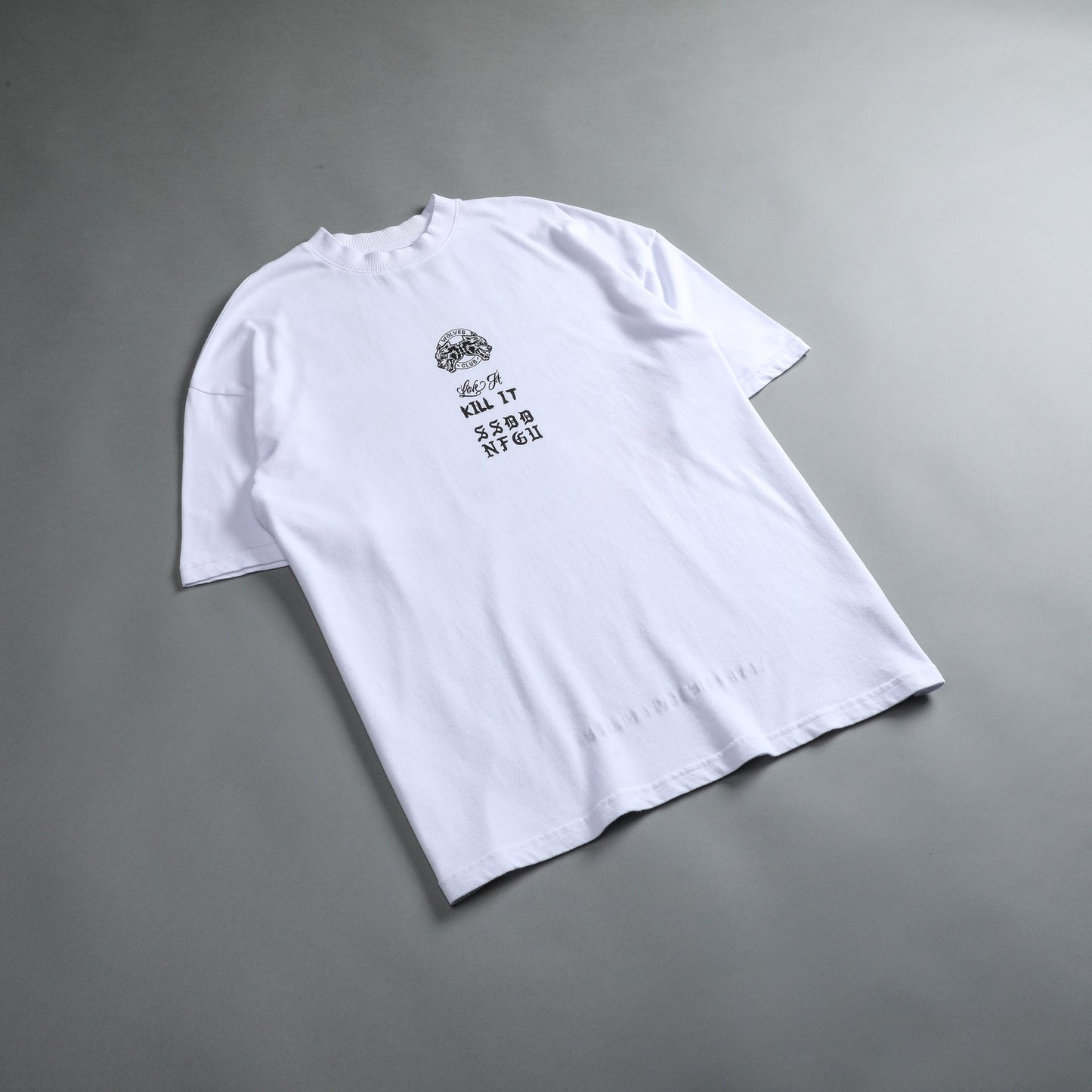 ONE DAY "PREMIUM" OVERSIZED TEE IN WHITE