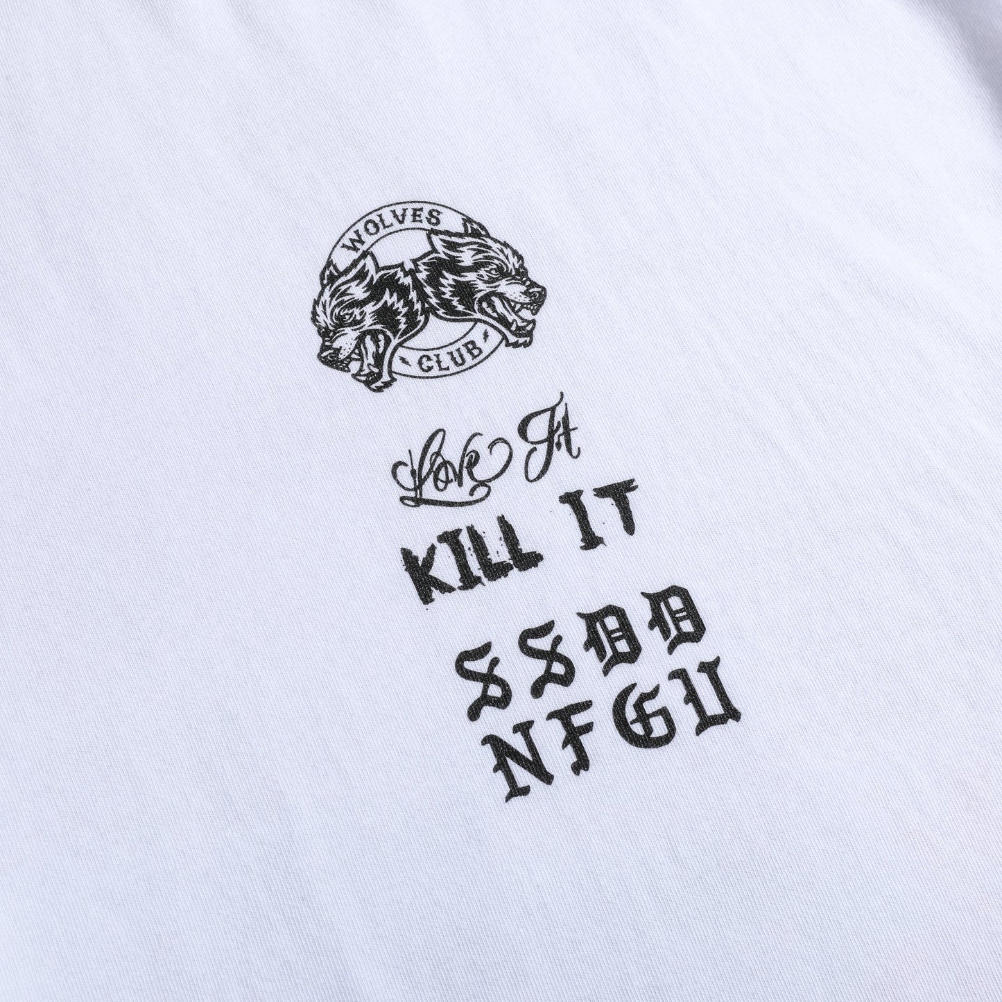 ONE DAY "PREMIUM" OVERSIZED TEE IN WHITE