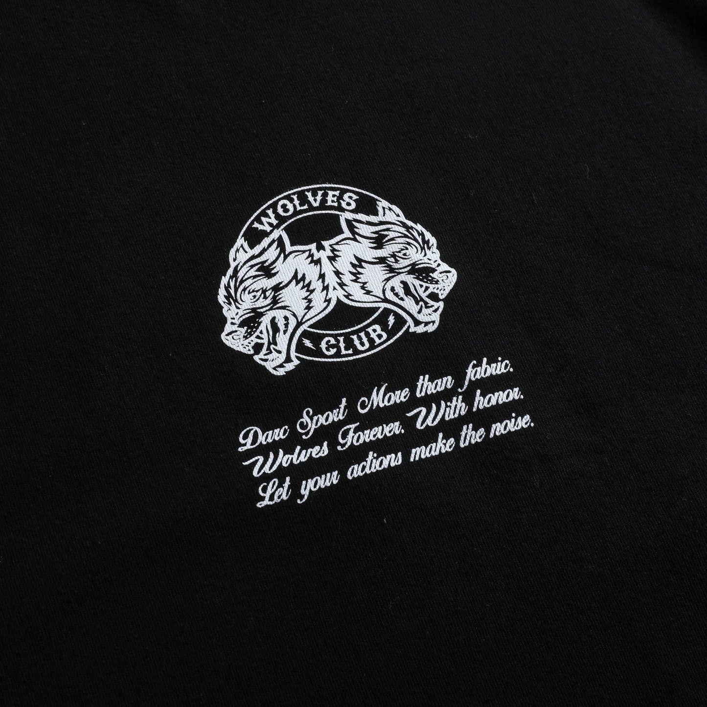 WITH HONOR "PREMIUM" OVERSIZED TEE IN BLACK