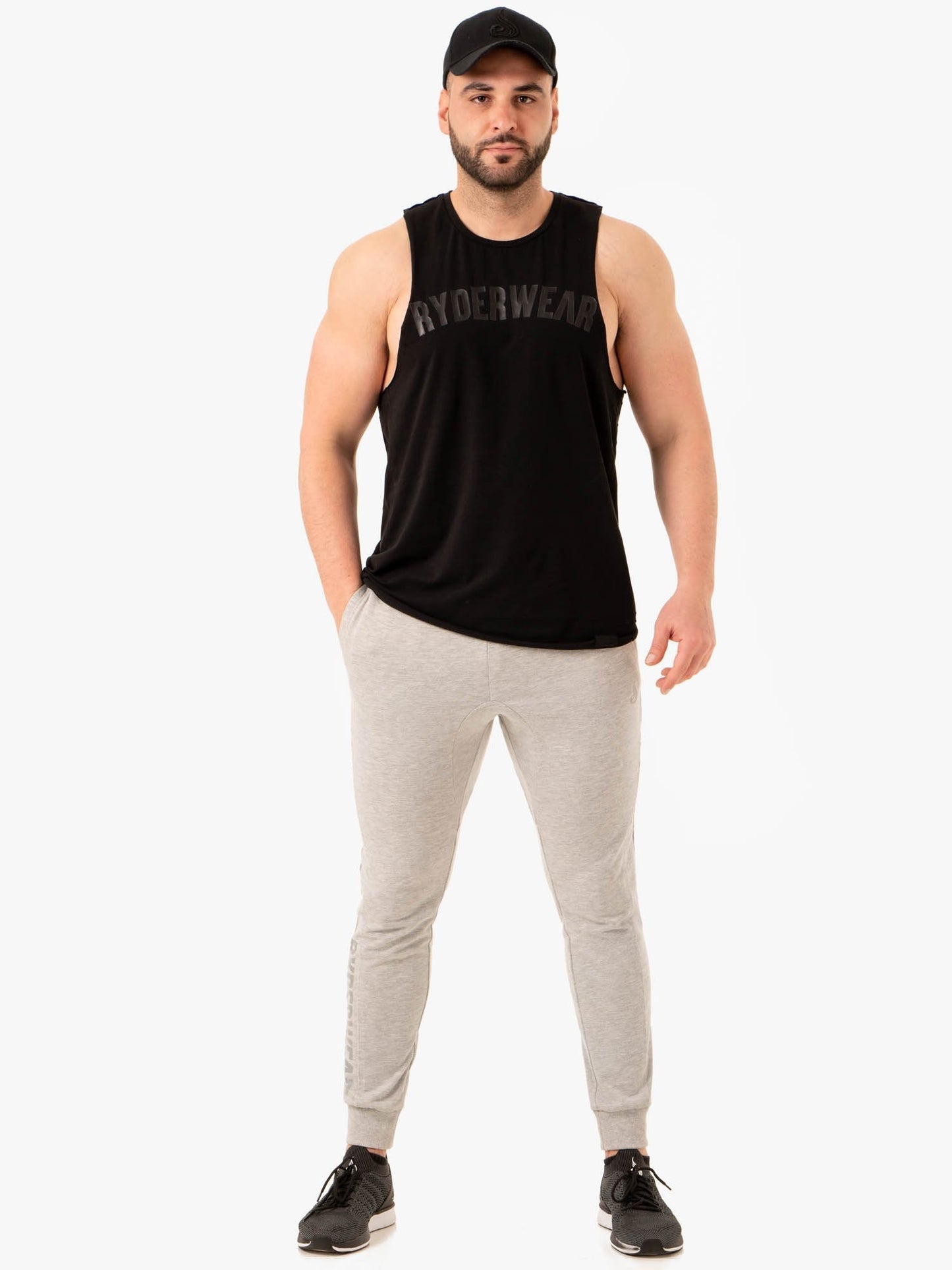 FORCE TRACK PANT GREY MARL