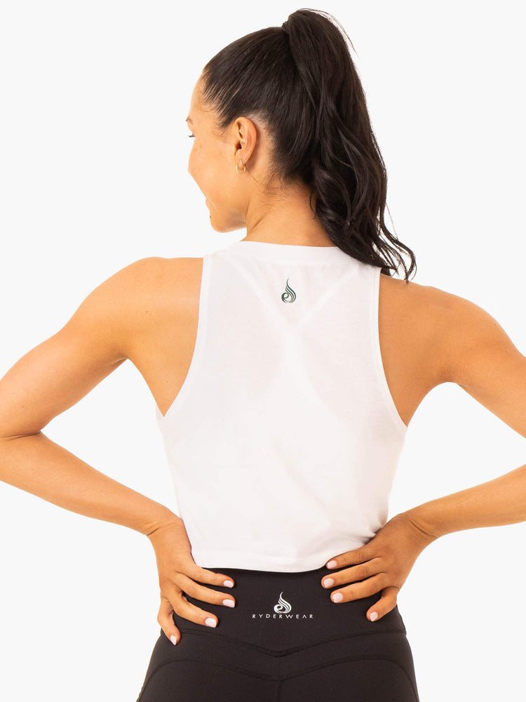 FREQUENCY TANK WHITE