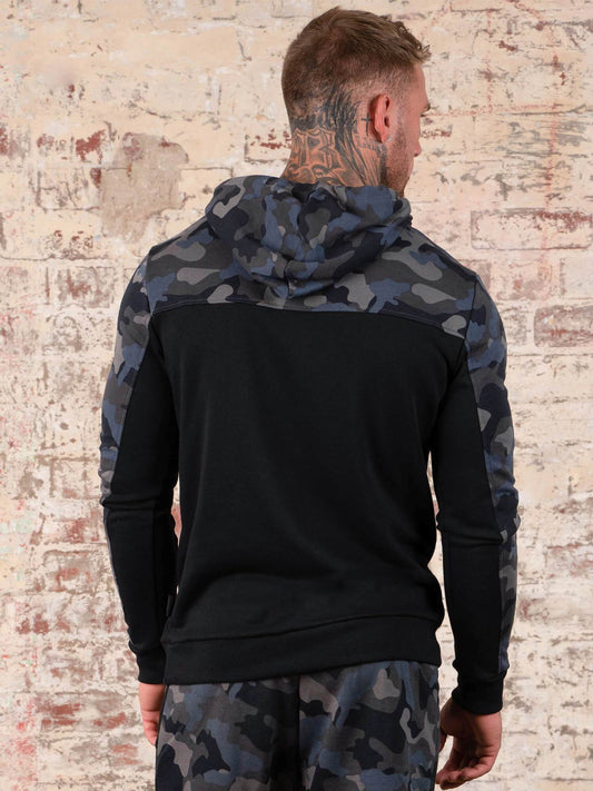 CAMO HOODIE BLACK/CAMO