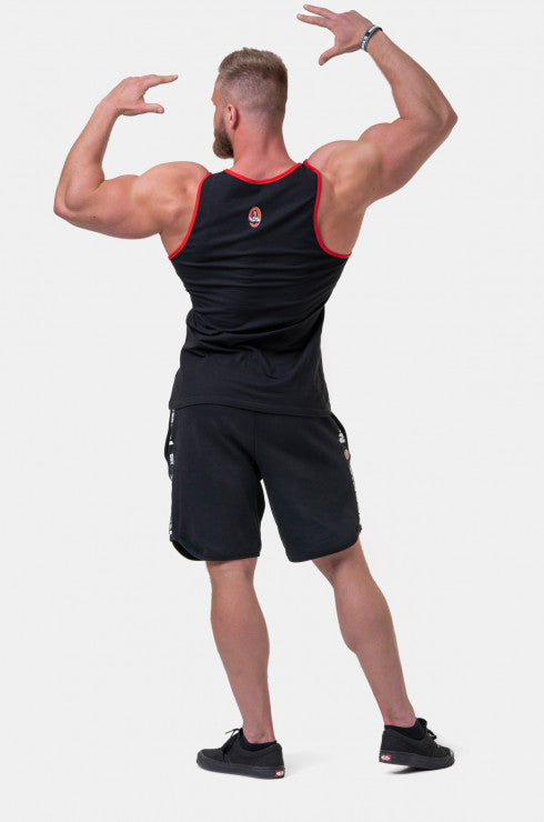 OLD-SCHOOL MUSCLE TANK TOP BLACK 193