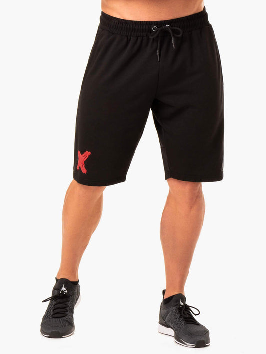 RWXKG TRACK SHORTS BLACK