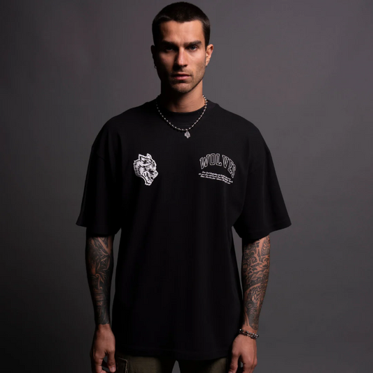 PROTECT US "PREMIUM" OVERSIZED TEE IN BLACK/GREEN