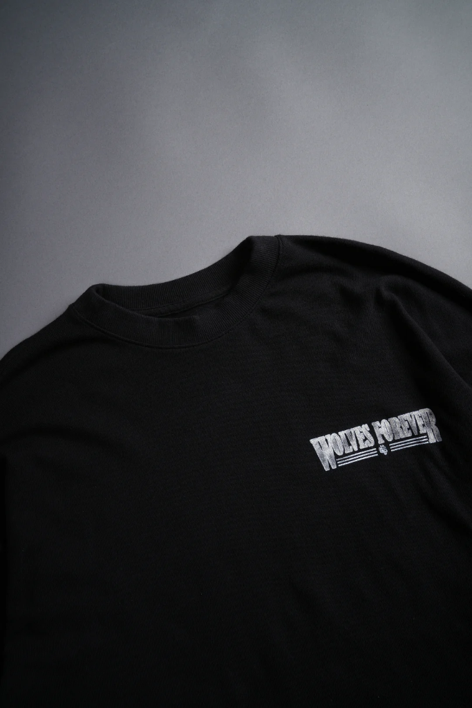 DEATH STARE "PREMIUM" OVERSIZED TEE IN BLACK