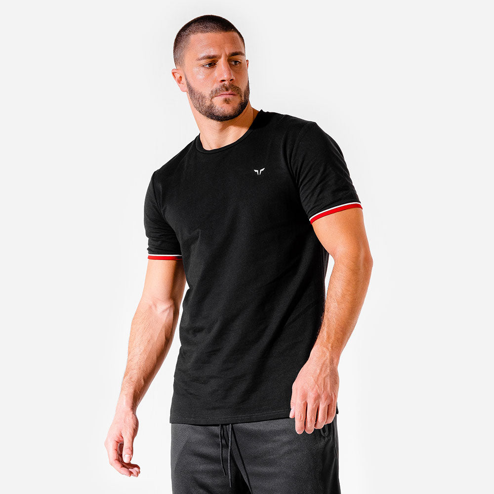 Hybrid Tee in Black