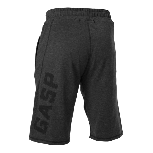 ANNEX GYM SHORTS, GRAPHITE MELANGE