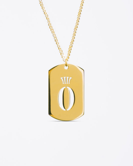 WOMEN'S 16" GOLD HERA PENDANT