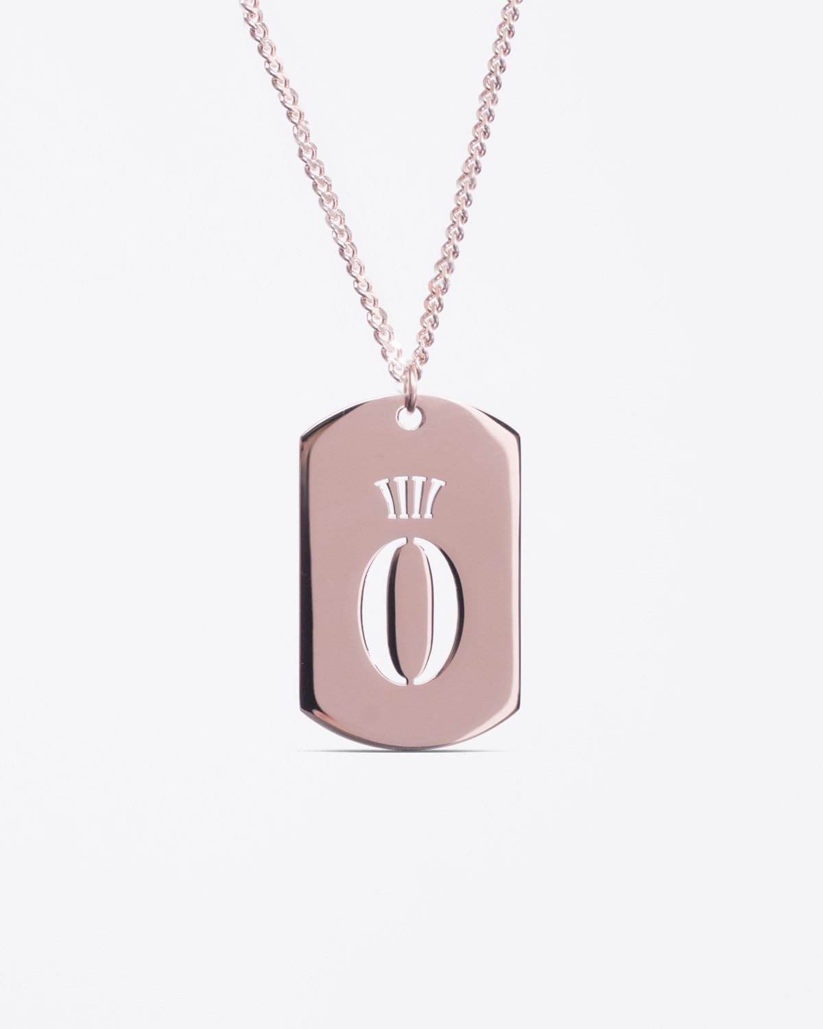 WOMEN'S 16" ROSE GOLD HERA PENDANT