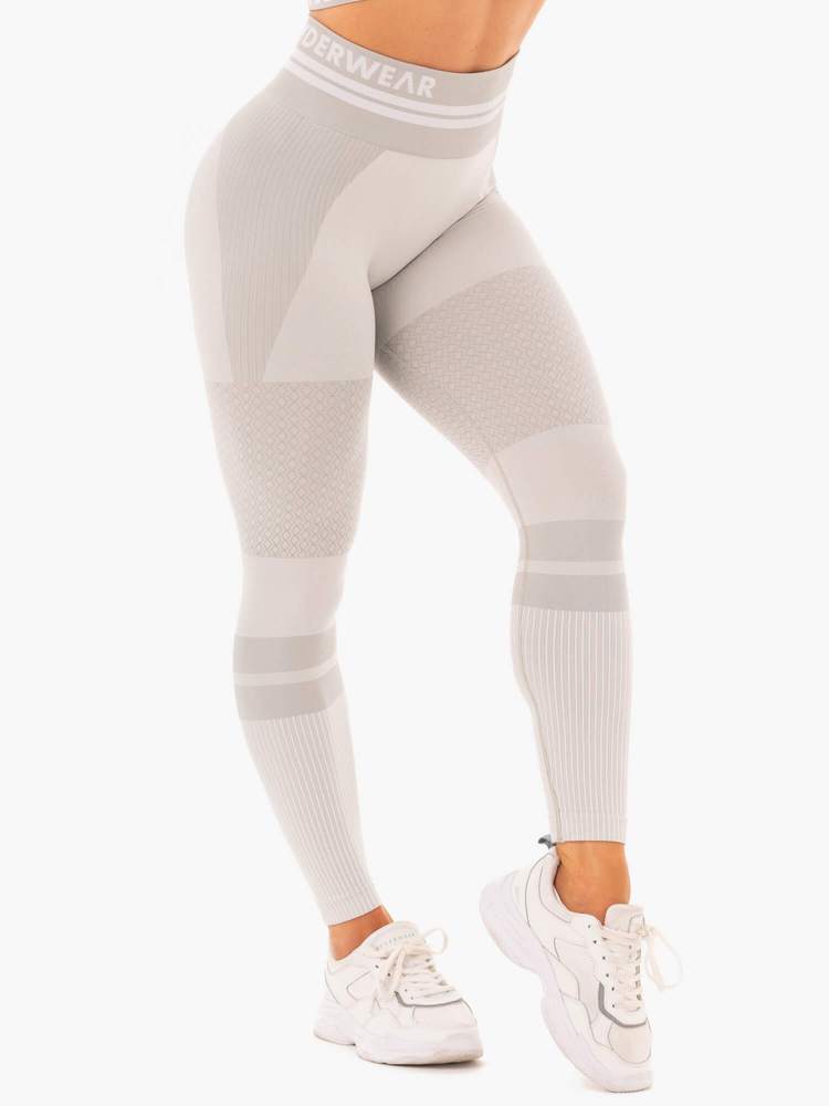 FREESTYLE SEAMLESS HIGH WAISTED LEGGINGS GREY