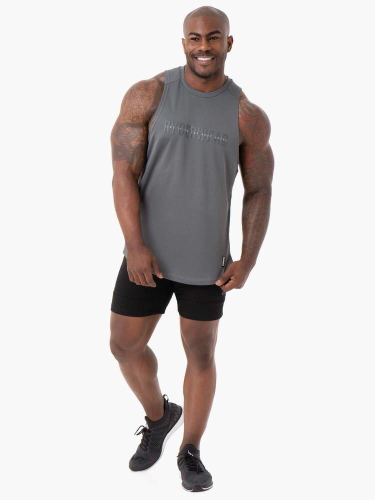 ENERGY MESH BALLER TANK CHARCOAL