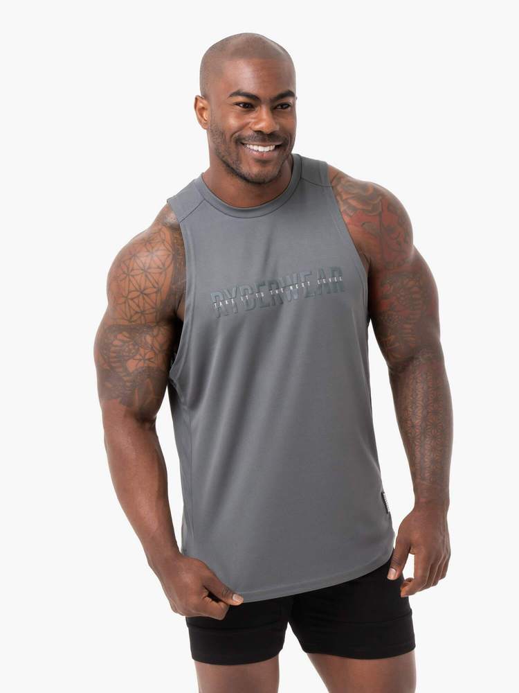 ENERGY MESH BALLER TANK CHARCOAL