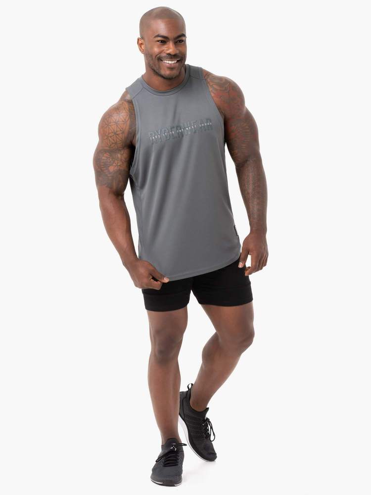 ENERGY MESH BALLER TANK CHARCOAL