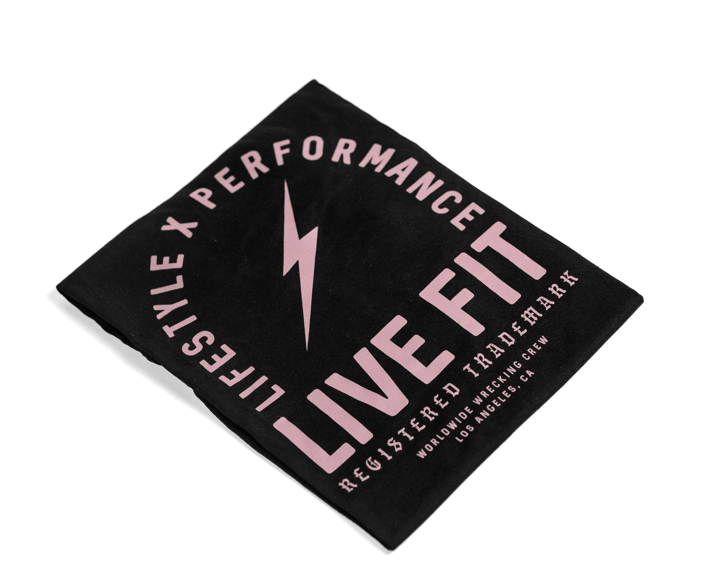 REGISTER TRADEMARK TEE -BLACK / PINK