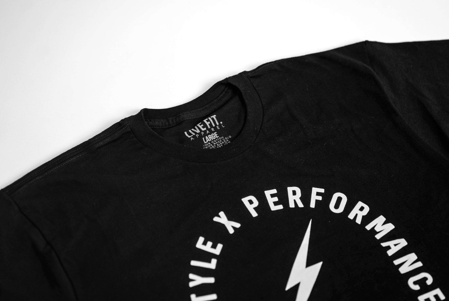 REGISTER TRADEMARK TEE - BLACK / WHITE