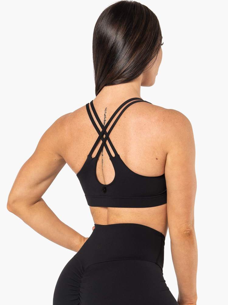 ELEVATE SPORTS BRA BLACK