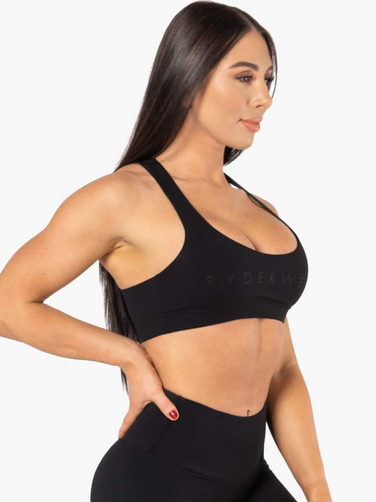 ELEVATE SPORTS BRA BLACK