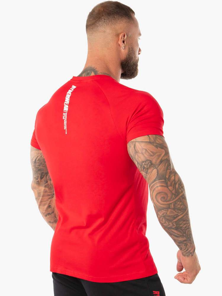 BLOCK T-SHIRT RED