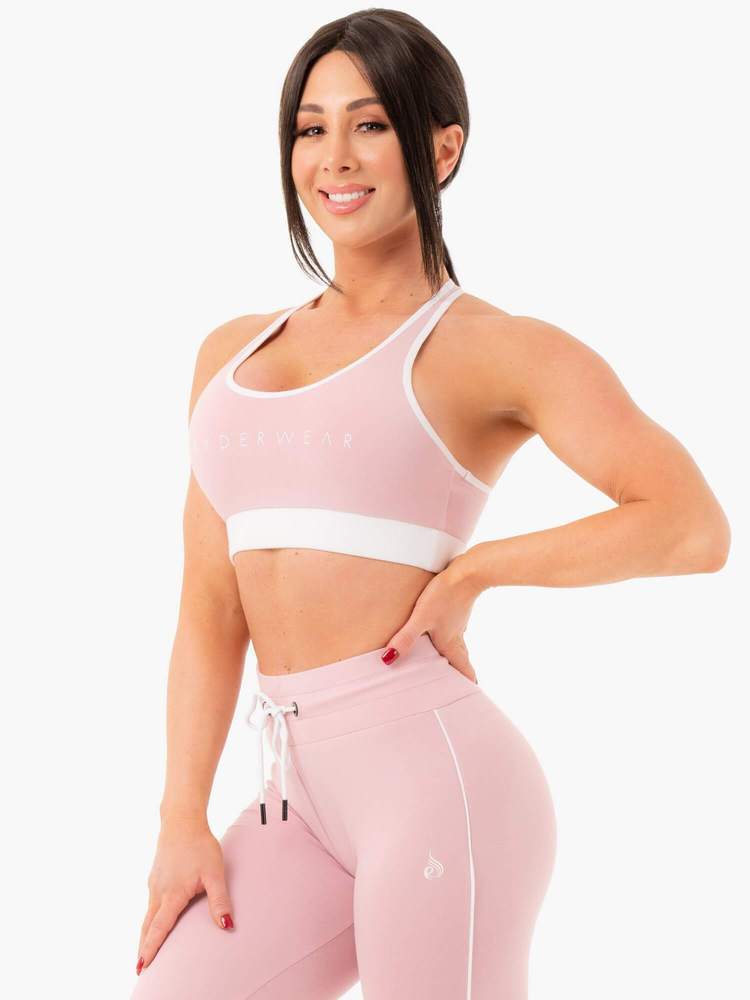 TRACK SPORTS BRA PINK