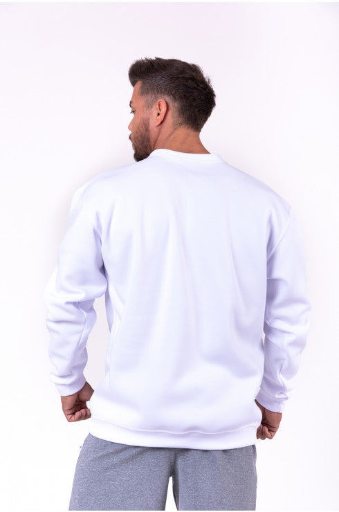 RED LABEL SWEATSHIRT WHITE 148