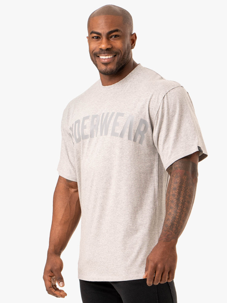 FORCE OVERSIZED T-SHIRT GREY