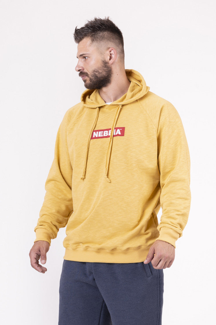 RED LABEL HOODIE MUSTARD 149