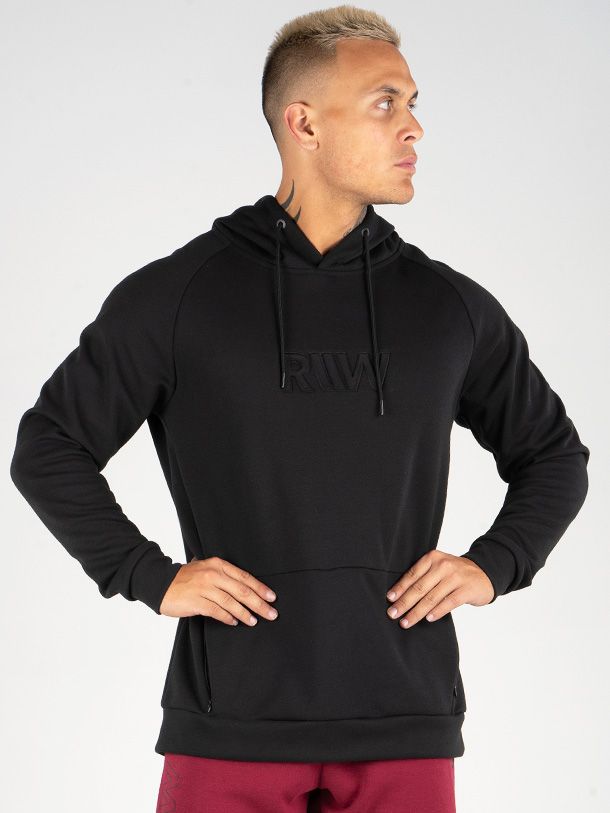 RAISE HOODIE BLACK