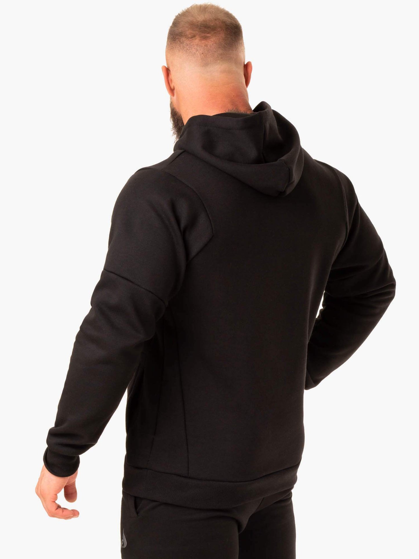 RWXKG FLEECE HOODIE BLACK