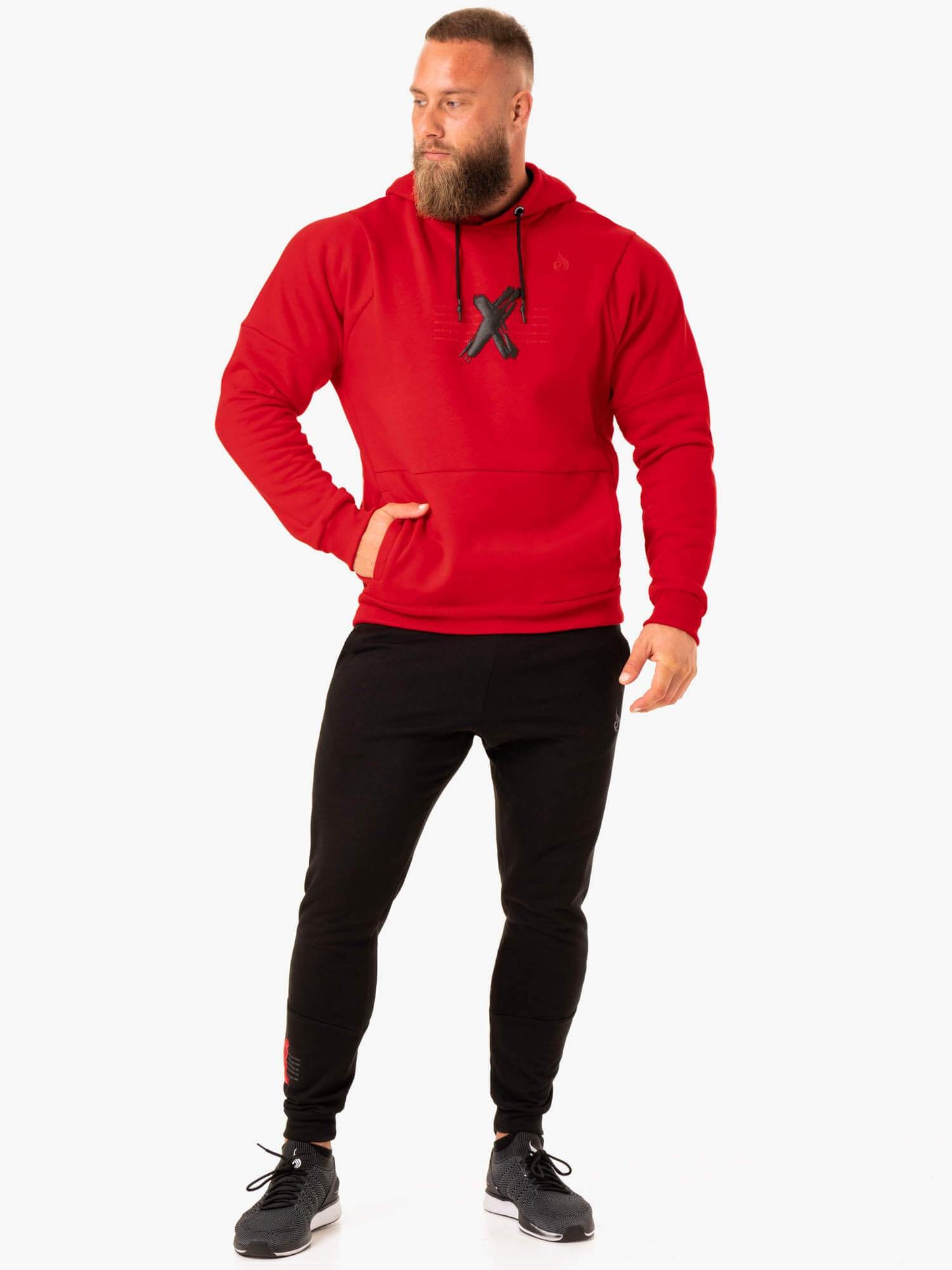 RWXKG FLEECE HOODIE RED